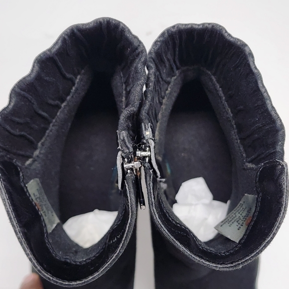 Blondo Women's Black Suede Loann Noir Ankle Boot Size 7.5 - Picture 9 of 13